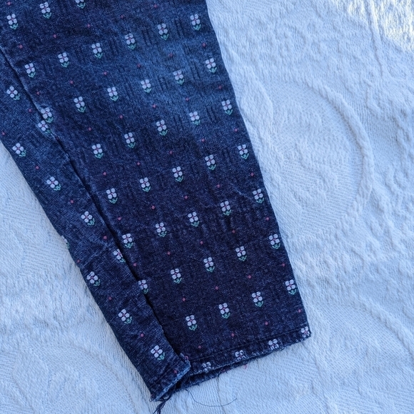 Vintage OshKoshâ•‘Floral Denim Overallsâ•‘Size 4T - Picture 3 of 8